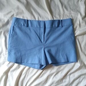 ANN TAYLOR LOFT The Riviera Short Shorts Blue Size 10